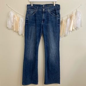 7 FOR ALL MANKIND A Pocket Bootcut Jeans